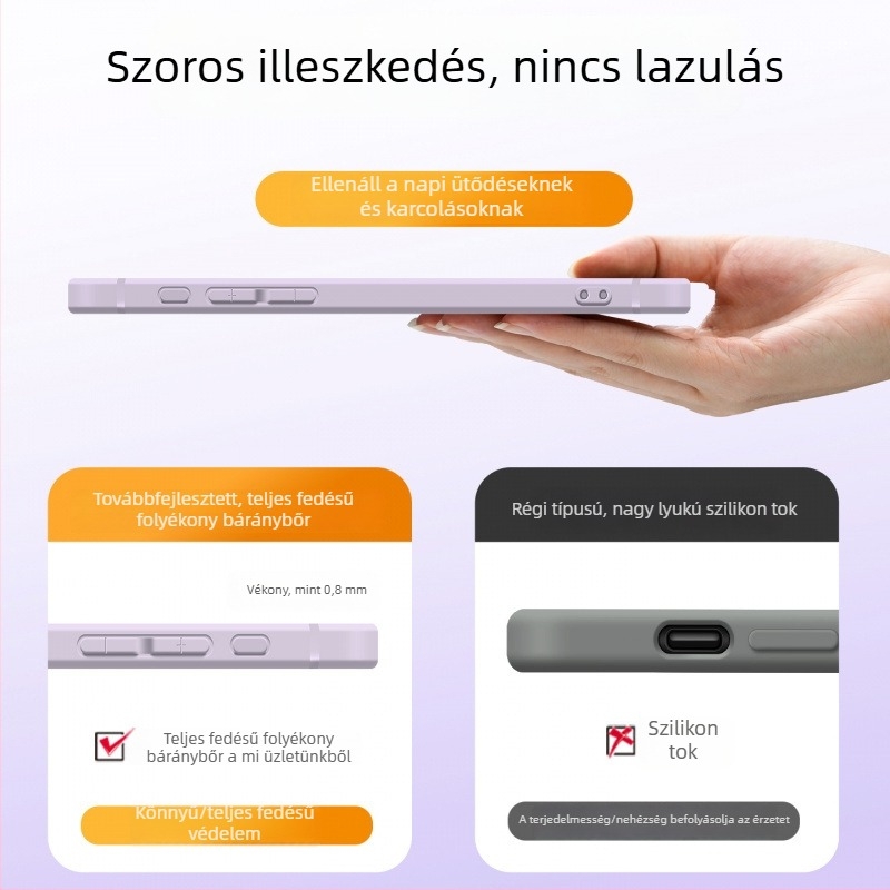 iPhone 16 Pro Max védőtok keresztpánttal – minimalist dizájn
