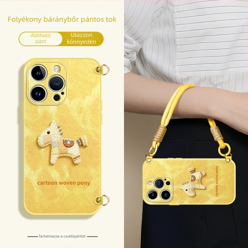 iPhone 16 Pro Max védőtok keresztpánttal – minimalist dizájn