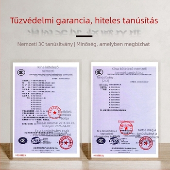 Csiszolt rozsdamentes acélból készült vészkijárati tábla, ultra vékony, LED-es vészvilágítással