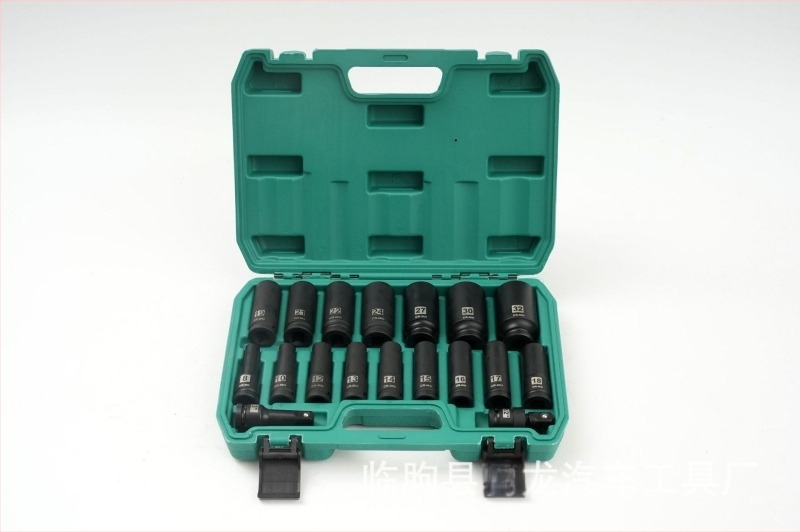 1/2 hüvelykes pneumatikus socket-készlet autóreparáláshoz, hossza 78, Plum Blossom dizájn