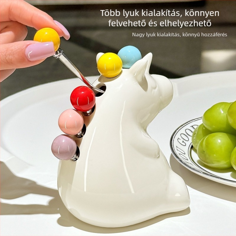 Rozsdamentes acél gyümölcs villa, háztartási használatra, elegáns, magas színvonalú, ízlésesen tervezett, gyerekbarát