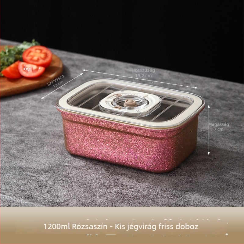 Jin chi T1 titánium élelmiszer-tároló doboz – mikrózható ebédes doboz, zárható, 1–3 L