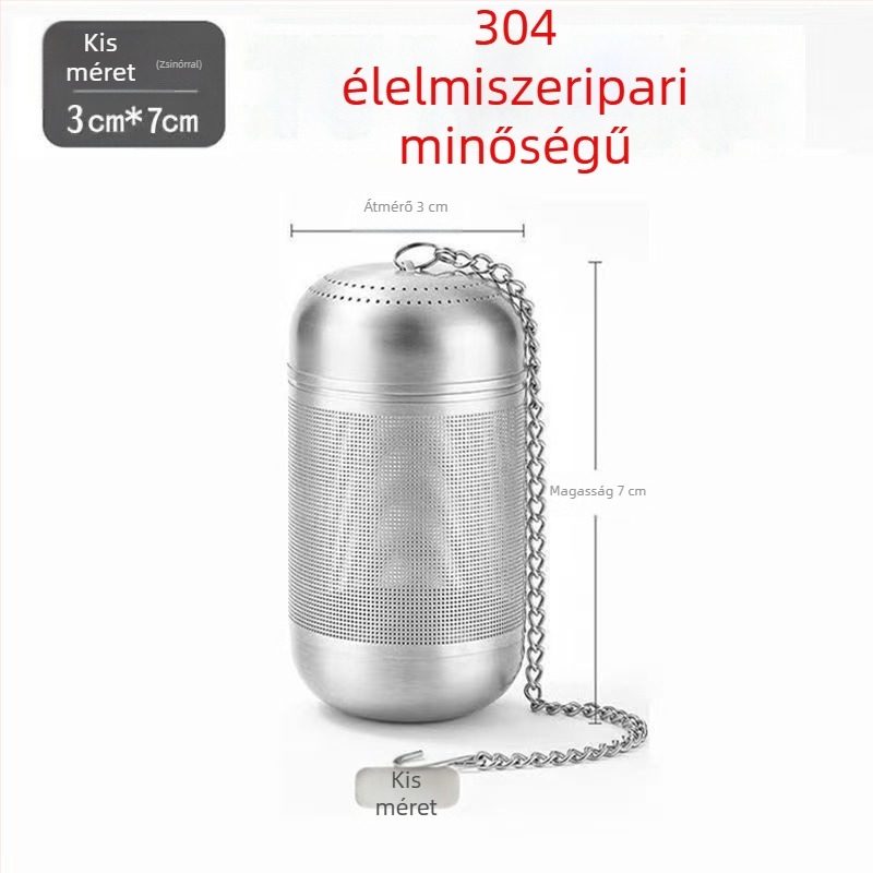 316 rozsdamentes acél, élelmiszer-minőségű teaszűrő, ultrafin szűrő és tea–víz elválasztó