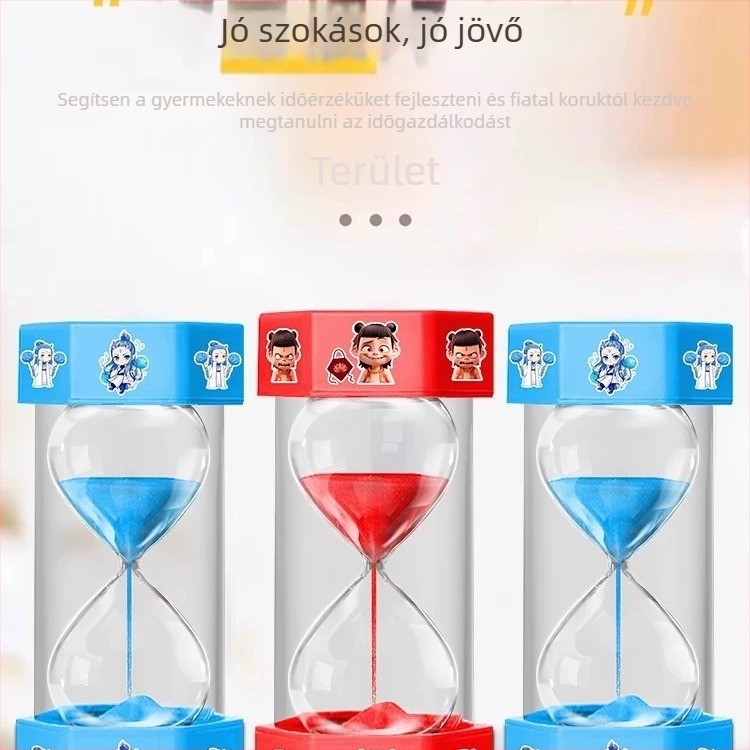 Nezha Ao Bing homokórás asztali dekoráció, műanyag, ütésálló, ajándék Gyermeknapra