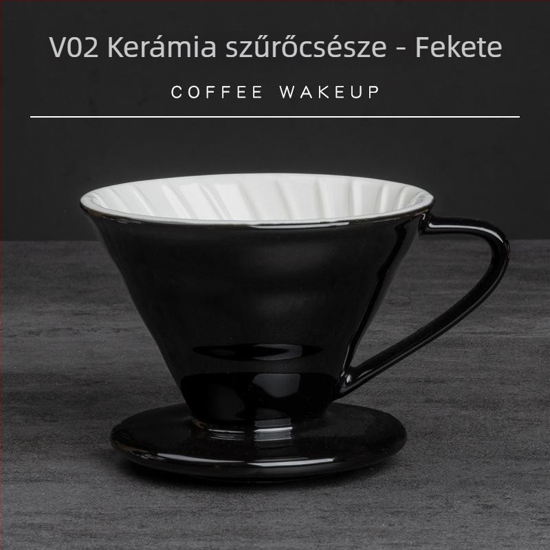 Színes kerámia V60 kávédrippe r szett otthoni használatra