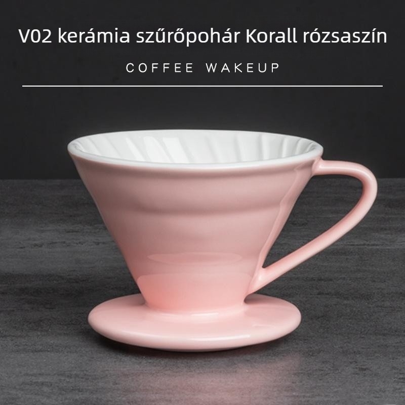 Színes kerámia V60 kávédrippe r szett otthoni használatra