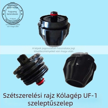 Szelepfúvóka kiegészítő készlet Coca‑Cola italautomatához, belső és külső 424 UF-1