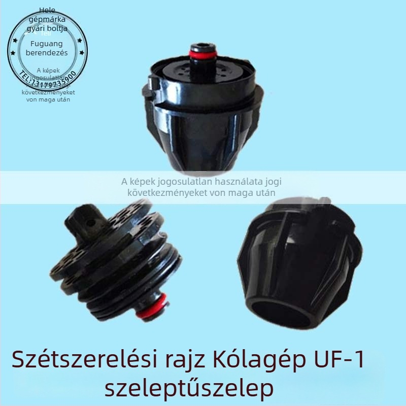 Szelepfúvóka kiegészítő készlet Coca‑Cola italautomatához, belső és külső 424 UF-1