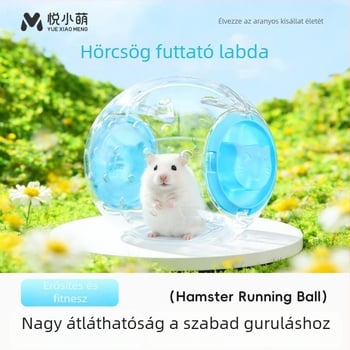 Hamster futókerék — műanyag interaktív játék kisállatok számára
