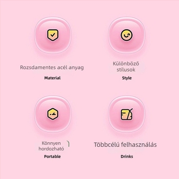 316-os rozsdamentes acél termoszpohár hőmérséklet-kijelzővel, tea-víz szétválasztással, hordozható, nagy kapacitású