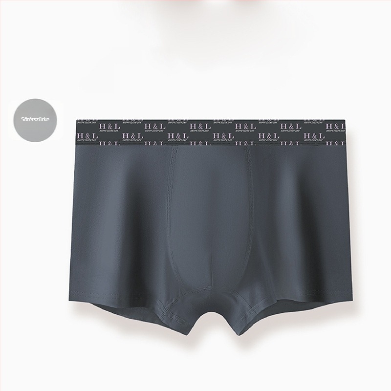 Prémium férfi boxer modalból, egyszínű, középmagas derék, antibakteriális ágyéktáji bélés, lélegző.