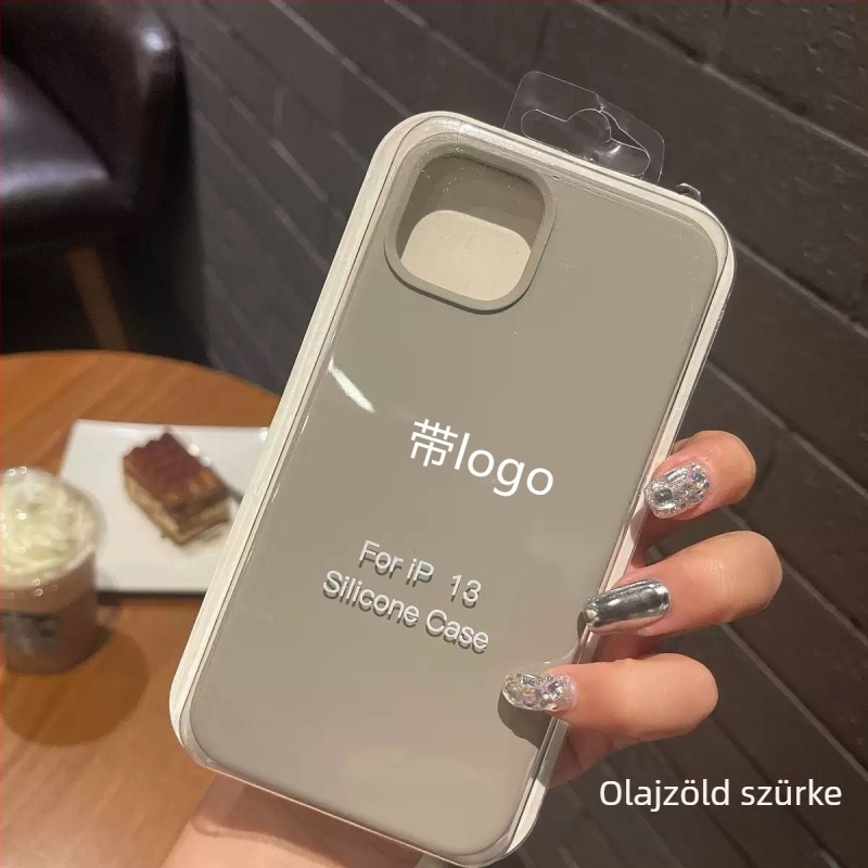 Folyadék-szilikon tok kompatibilis az iPhone 17-hez, az Air 16/15/14 Pro Maxhez és az iPhone 13/12/11 modellekhez