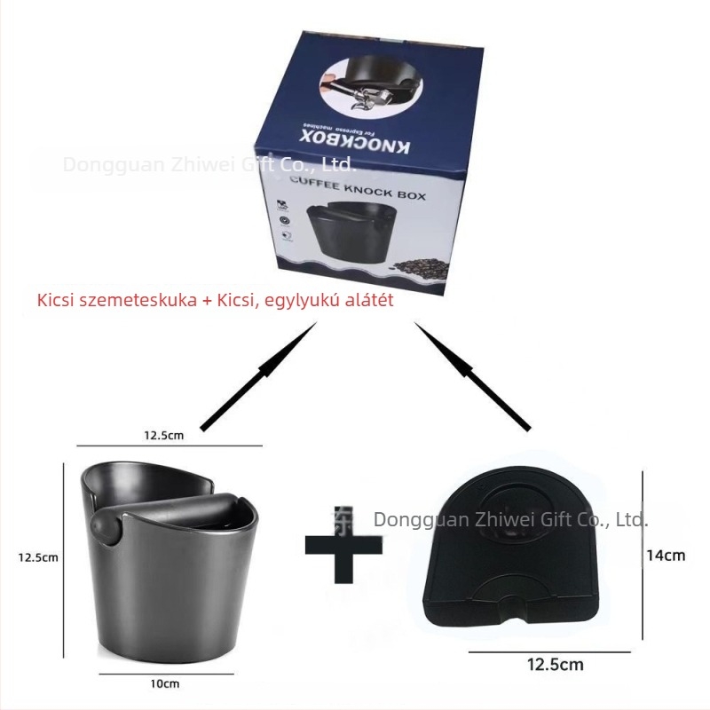 Espresso bár kávé alátét és kávézacc tartály készlet, multifunkcionális sarokmat