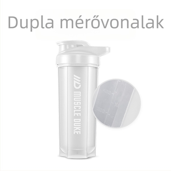 Muscle Duke fehérje por shaker pohár, nagy kapacitású edzéshez