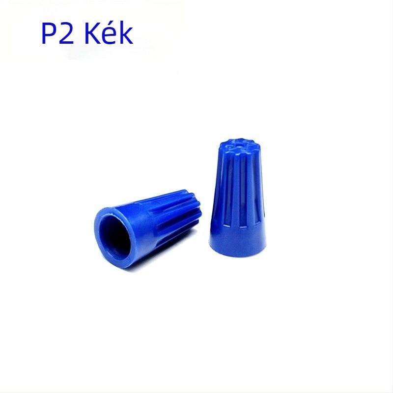 Gold-Pen színű rugós csavaros terminál sapka, spirál vezeték terminál, kézi csavar terminál sapka, crimp sapka, zárt terminál, tanúsított
