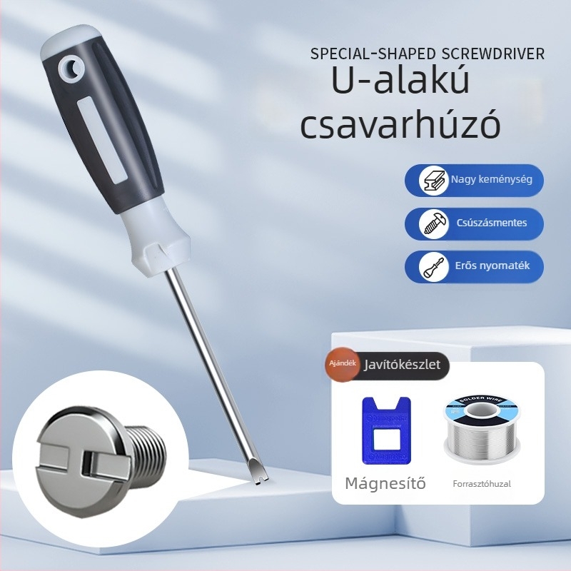 13 az 1-ben csavarhúzó készlet aljzatok szétszereléséhez: háromszög, U-forma, Y-forma, belső keresztfej