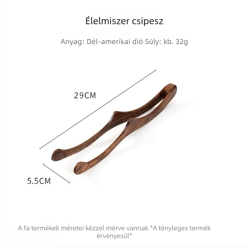 Hosszú nyelű mézkavaró fa kanál, kávéhoz és tejhez, desszerthez való kis fa kanál, égésgátló, háztartási használatra
