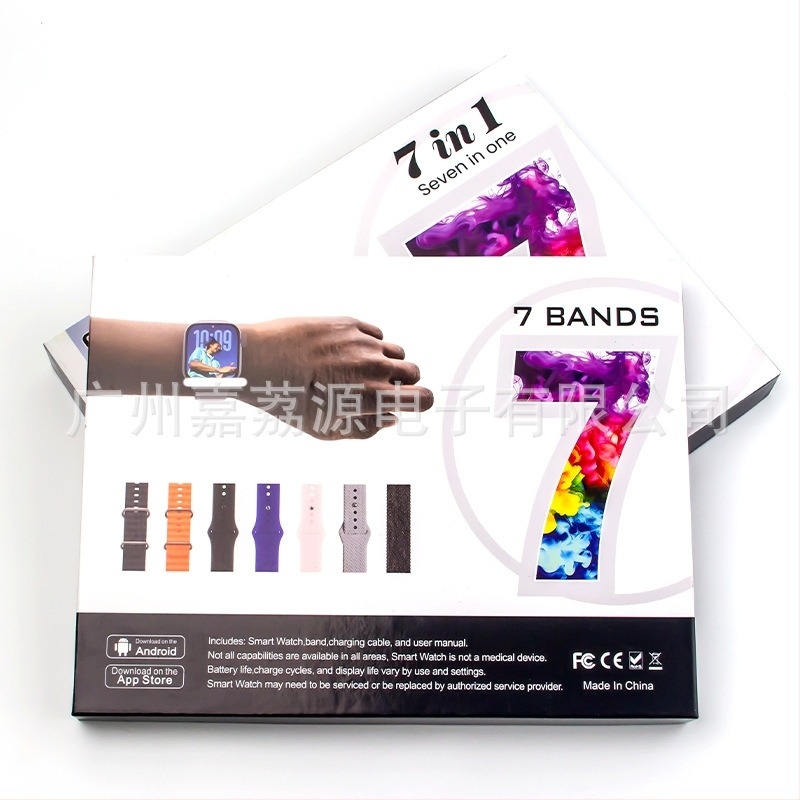 GUS-07 Okosóra 7-in-1 készlet: sport, lépésszámláló, alvásfigyelés, Bluetooth, hosszú akkumulátor-üzemidő, Sorozat 11