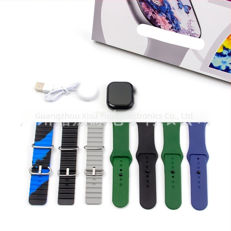 GUS-07 Okosóra 7-in-1 készlet: sport, lépésszámláló, alvásfigyelés, Bluetooth, hosszú akkumulátor-üzemidő, Sorozat 11