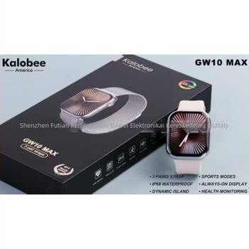 Kalobee GW10Max Okosóra – Bluetooth hívások, Zene, Sport és Többfunkciós