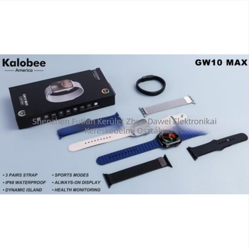 Kalobee GW10Max Okosóra – Bluetooth hívások, Zene, Sport és Többfunkciós