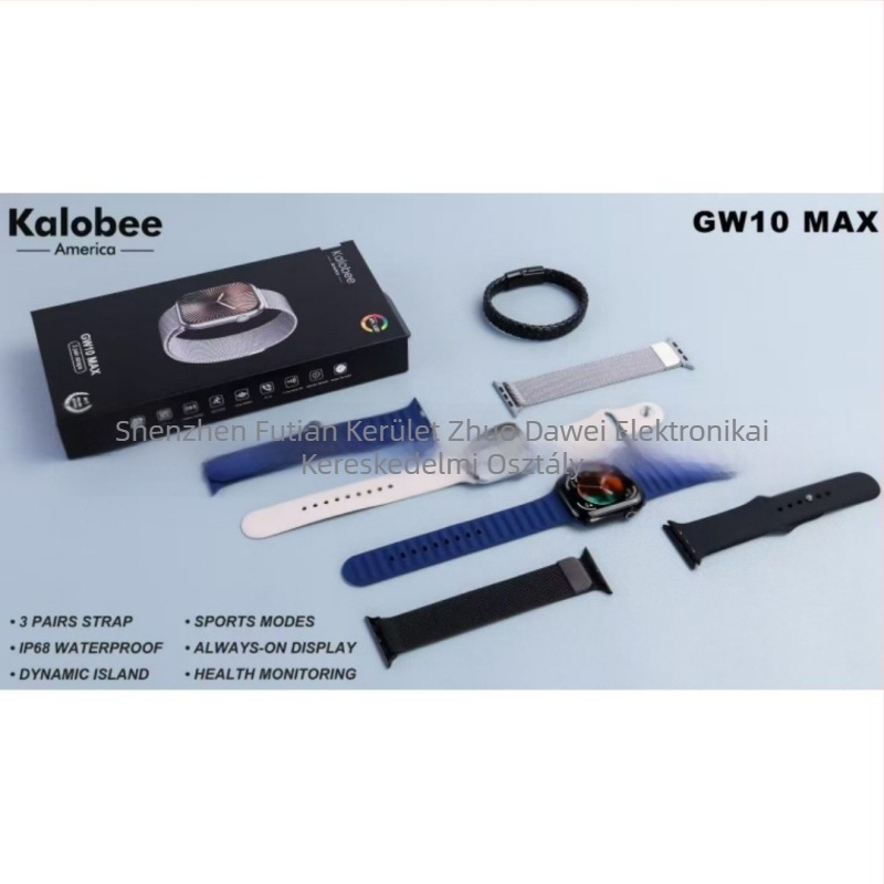 Kalobee GW10Max Okosóra – Bluetooth hívások, Zene, Sport és Többfunkciós