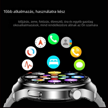 Kerek Watch4 Pro – új modell, 1.6 hüvelykes Bluetooth hívásos okosóra pulzusméréssel és HD kijelzővel