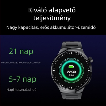 Kerek Watch4 Pro – új modell, 1.6 hüvelykes Bluetooth hívásos okosóra pulzusméréssel és HD kijelzővel