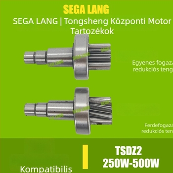 Tongsheng TSDZ2 középmotor kiegészítők: fogaskerék, műszer, nyomatékszenzor, sebességmérő