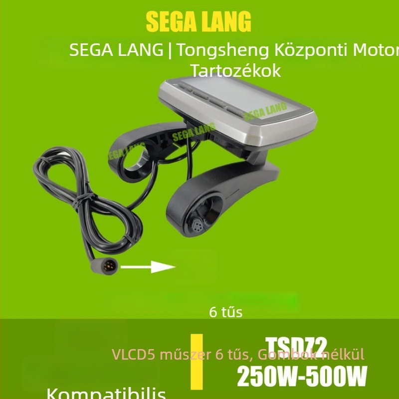 Tongsheng TSDZ2 középmotor kiegészítők: fogaskerék, műszer, nyomatékszenzor, sebességmérő