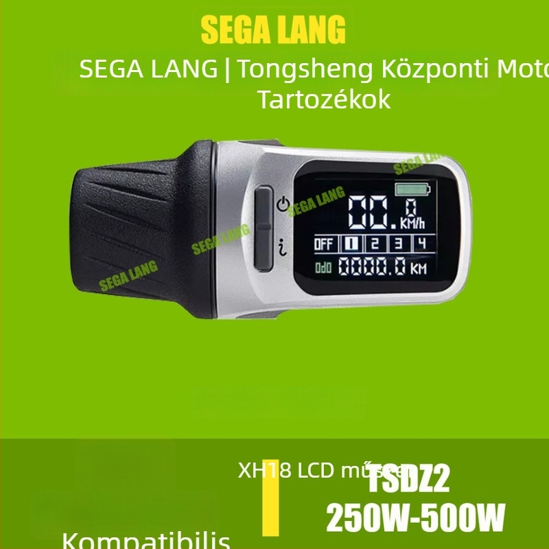 Tongsheng TSDZ2 középmotor kiegészítők: fogaskerék, műszer, nyomatékszenzor, sebességmérő