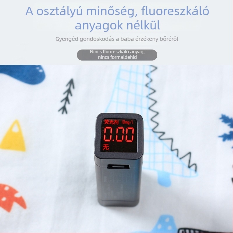 A osztályú vékony pamut nyári gyermek napvédő pizsama készlet, bőrbarát, hosszú ujjú, két darabos