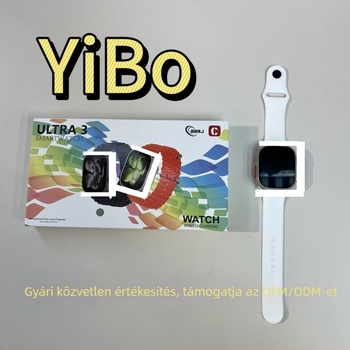 Ultra 3 AL okosóra két szíjjal és Bluetooth-kapcsolattal