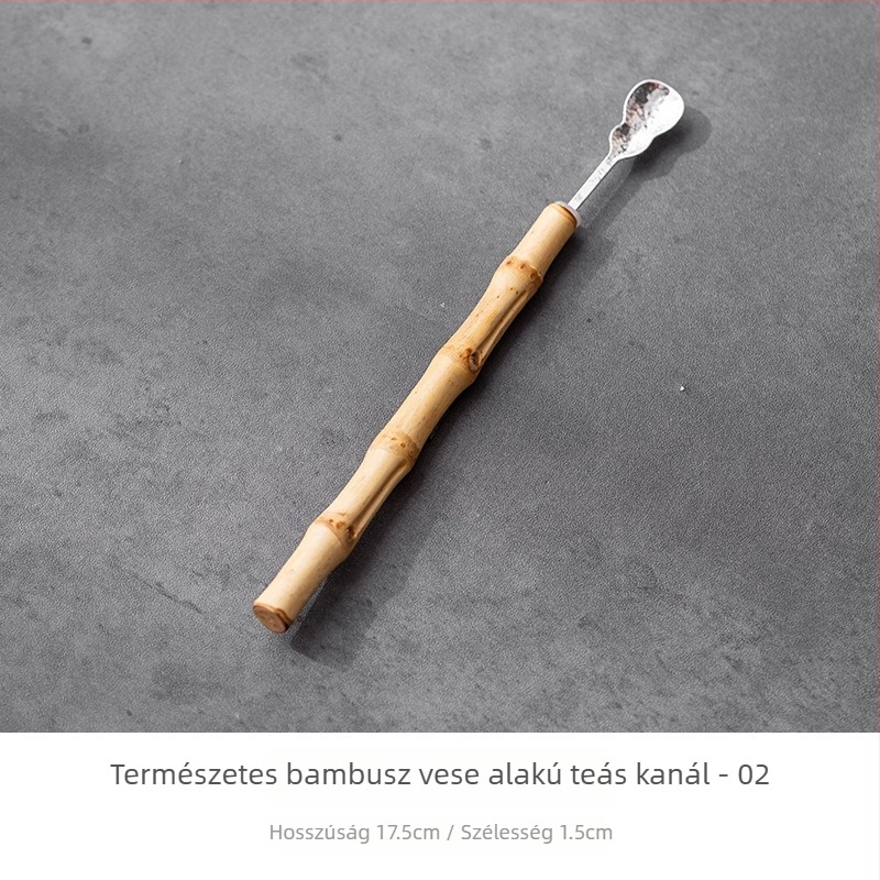 Antik stílusú lilás bambusz tea ceremónia kiegészítők – bambusz teáskanál, teáskanál, bambusz ostor, teáskanál, Hat nemesúr