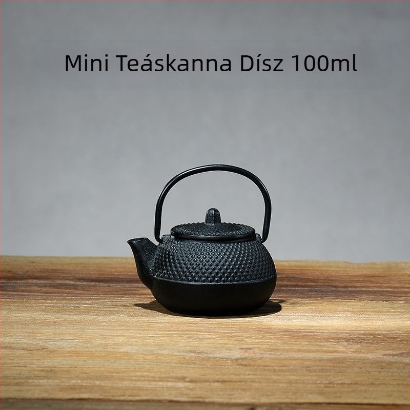 Öntöttvas teáskészlet tűzhelyre, Kung-Fu teáskészlet