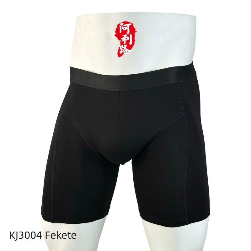 Férfi alakformáló boxeralsó, nagy méret, sportos, hosszabb fazon, 100% pamut