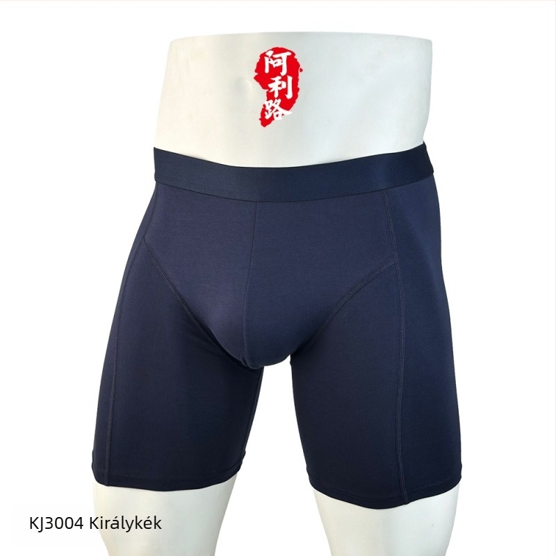 Férfi alakformáló boxeralsó, nagy méret, sportos, hosszabb fazon, 100% pamut