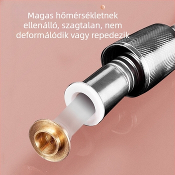 Otthoni használatra nyomásnövelt zuhanyfej készlet – esőzuhany, ABS anyag, menetes szerelés