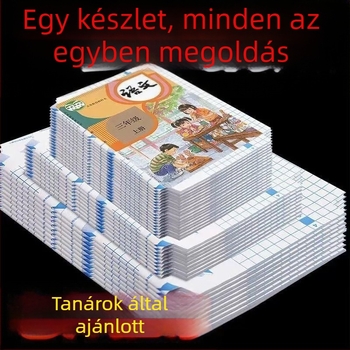 Matt felületű öntapadós átlátszó könyvborító, vágás nélkül, vízálló, teljes készlet tankönyvekhez, méretek 22K, 25K, A5, A4, 16K