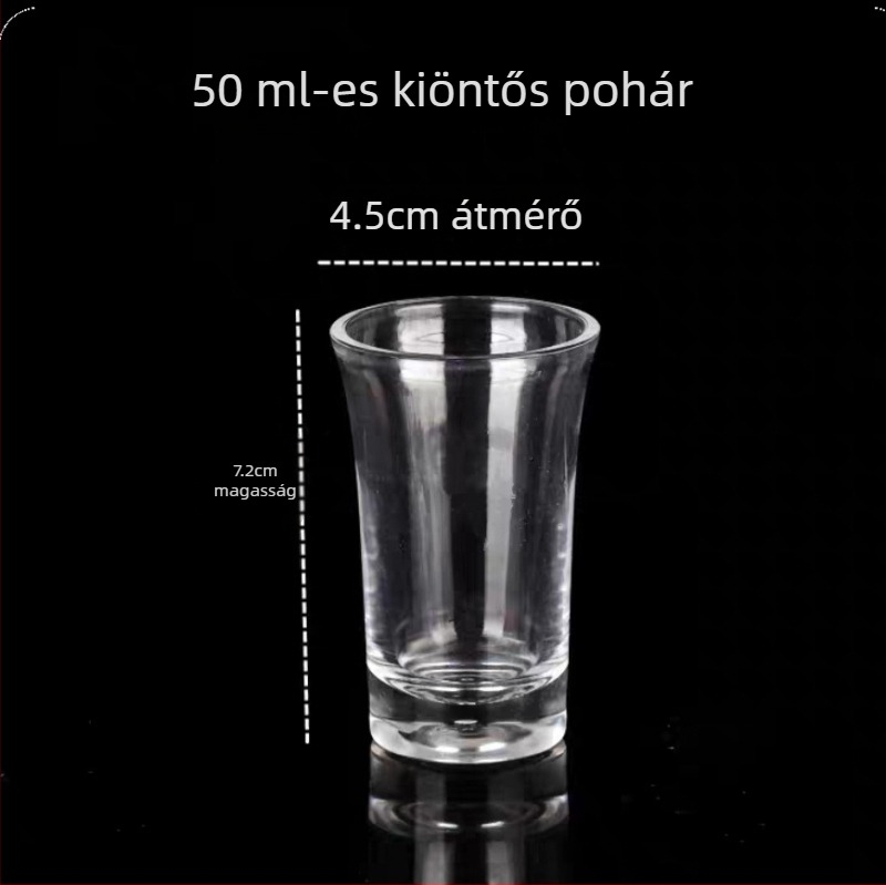 PC akril borkiöntő adagoló, törésbiztos műanyag decanter mérőskálával