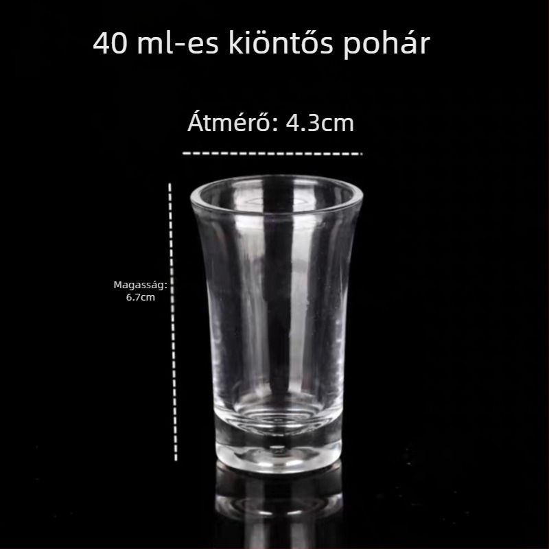 PC akril borkiöntő adagoló, törésbiztos műanyag decanter mérőskálával