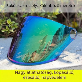 Sisaküveg elektromos járművekhez, átlátszó, HD színes, UV-védelem, szélálló, univerzális