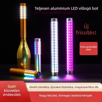 LED újratölthető villanó pálca bárhoz és klubokhoz