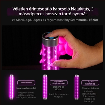 LED újratölthető villanó pálca bárhoz és klubokhoz