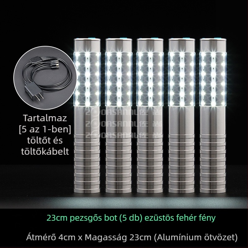 LED újratölthető villanó pálca bárhoz és klubokhoz
