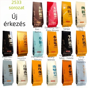 Kis tasakos szikla tea: Dahongpao, Arany peónia, Sárga rózsa, Fahéj, Nárcisz