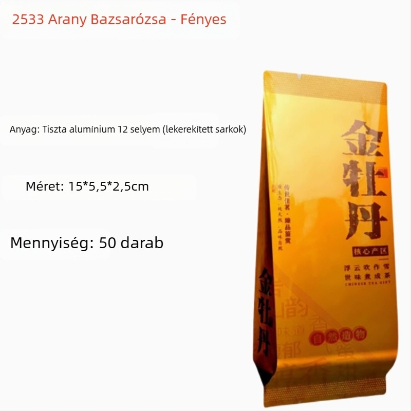 Kis tasakos szikla tea: Dahongpao, Arany peónia, Sárga rózsa, Fahéj, Nárcisz