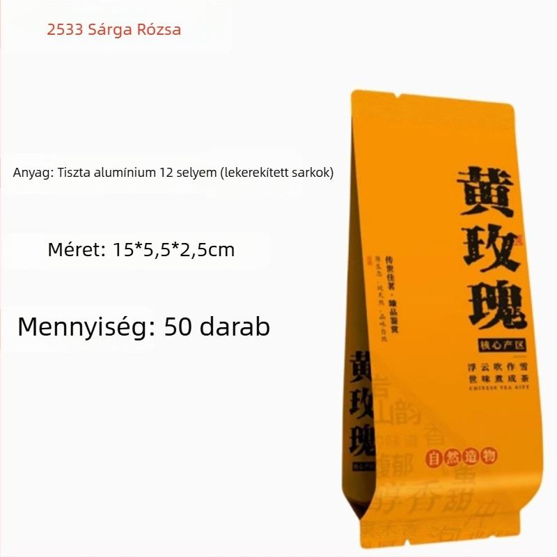 Kis tasakos szikla tea: Dahongpao, Arany peónia, Sárga rózsa, Fahéj, Nárcisz