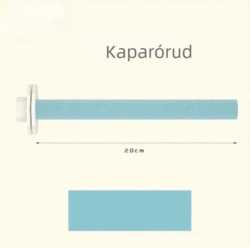 Papagáj reszelő poszt dopamin színű, csőr- és karmareszelő bot, madárház játék, kis méret
