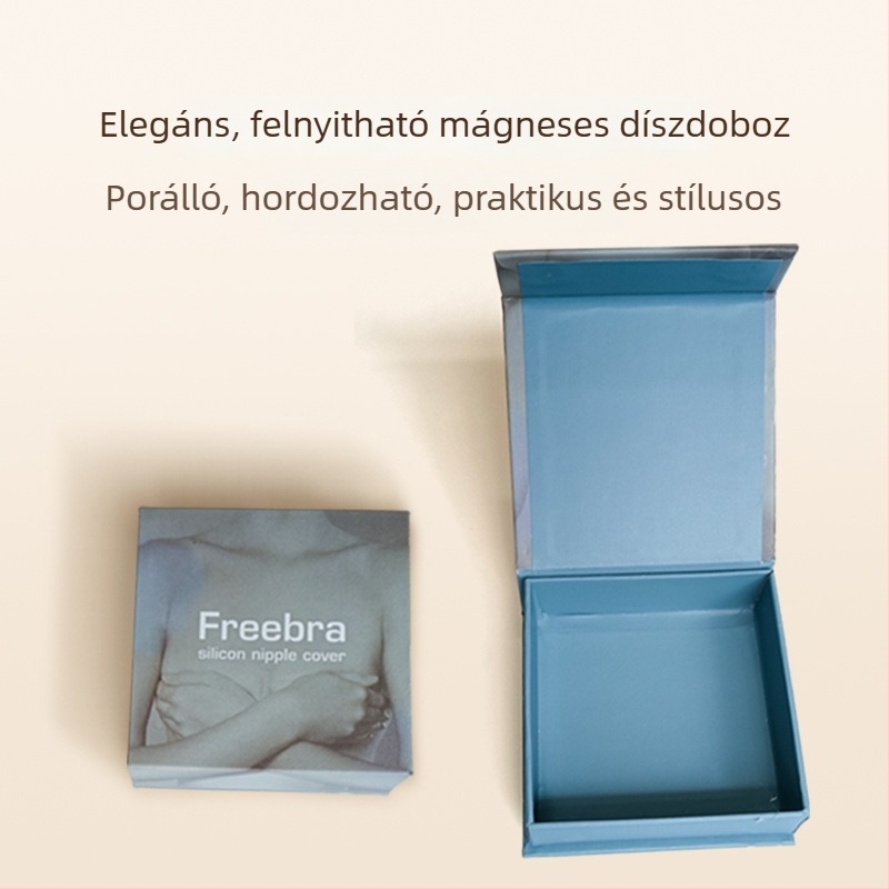 Szilícium melltapasz, láthatatlan és nyom nélküli, újrafelhasználható, ultra vékony, lélegző, egyszínű, fényes felület